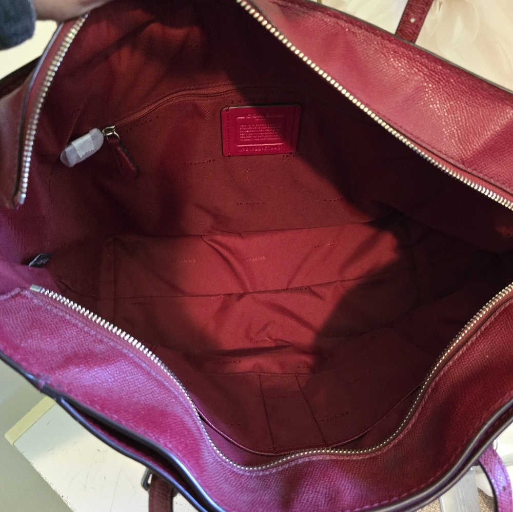 Coach nwot turnlock tote - Picture 12 of 13